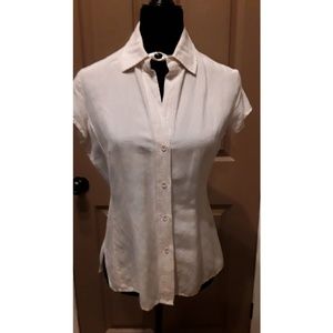 New York & Company Beige Blouse Size XS